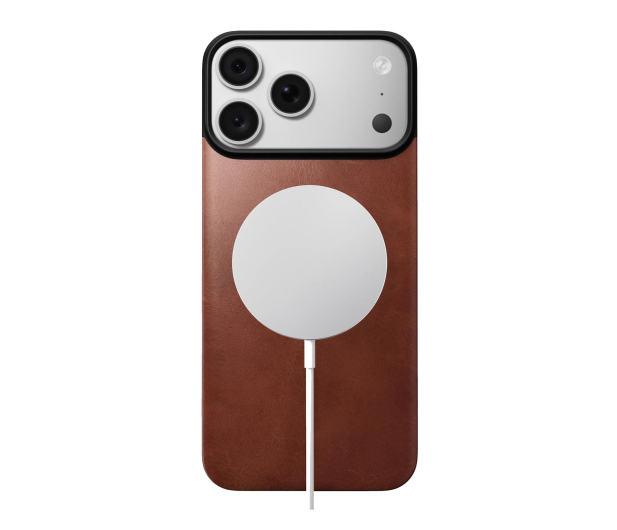 Nomad Magnetic Leather Back iPhone 18 Pro Max / 17 Pro Max MagSafe - 1586547 - zdjęcie 4